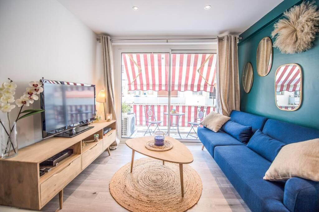4 Couchages Climatise Direct Plage Wifi Parking أنتيب المظهر الخارجي الصورة