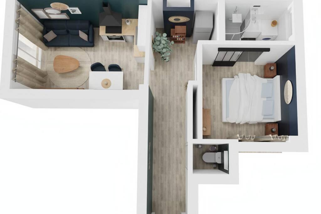 4 Couchages Climatise Direct Plage Wifi Parking أنتيب المظهر الخارجي الصورة